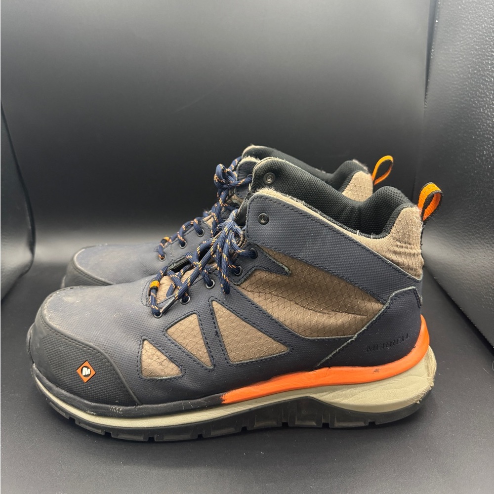 Men’s Merrell Fullbench Speed Safety toe boots size 11